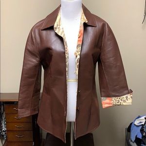 St. johns women’s leather jacket
